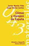 CLIMAS Y TIEMPOS DE ESPAÑA | 9788420657776 | MARTÍN VIDE, J./OLCINA CANTOS, J.