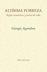 ALTÍSIMA POBREZA | 9788415894551 | AGAMBEN, GIORGIO