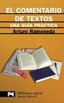 COMENTARIO DE TEXTOS, EL | 9788420662831 | RAMONEDA, ARTURO