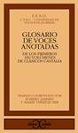 GLOSARIO DE VOCES ANOTADAS | 9788470396663 | VARIOS AUTORES