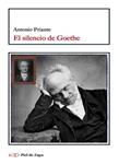 SILENCIO DE GOETHE, EL | 9788416288489 | PRIANTE, ANTONIO