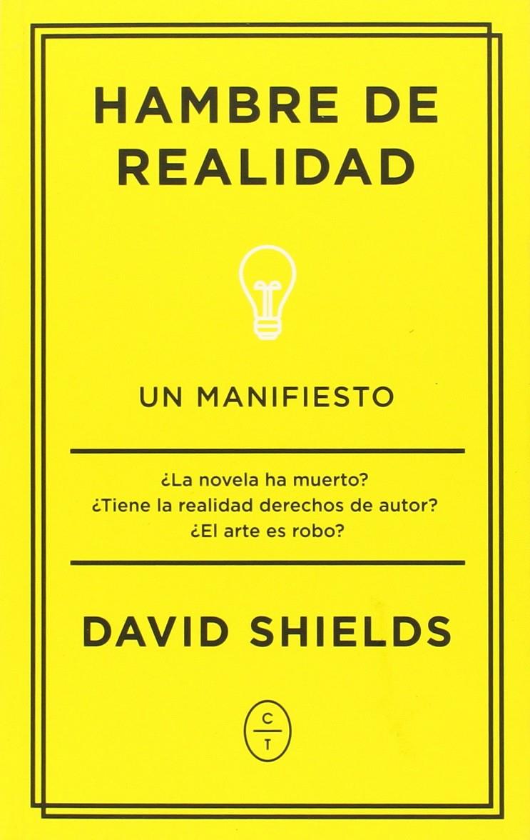 HAMBRE DE REALIDAD | 9788460659051 | SHIELDS, DAVID