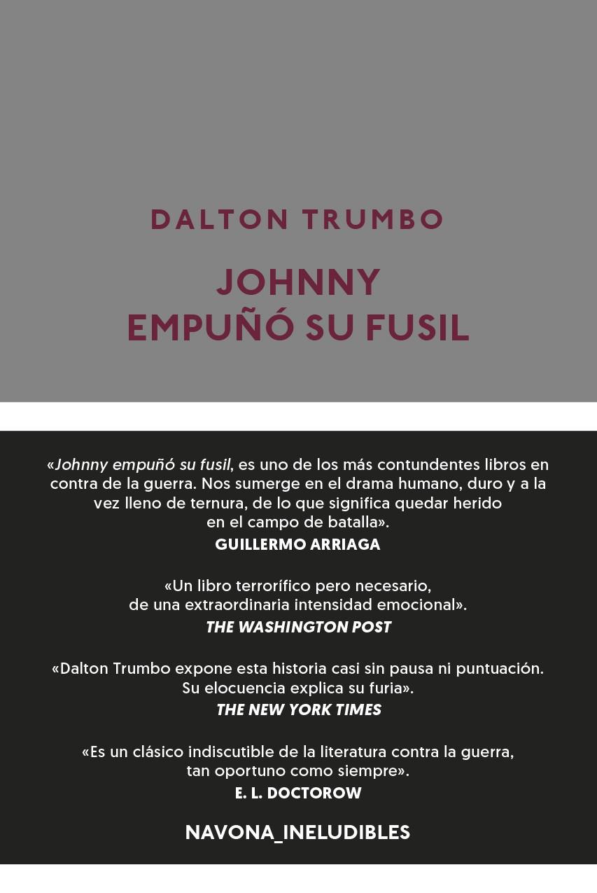 JOHNNY EMPUÑÓ SU FUSIL | 9788417978419 | TRUMBO, DALTON