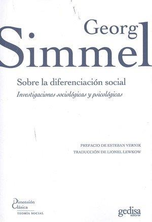 SOBRE LA DIFERENCIACIÓN SOCIAL | 9788497849807 | SIMMEL, GEORG