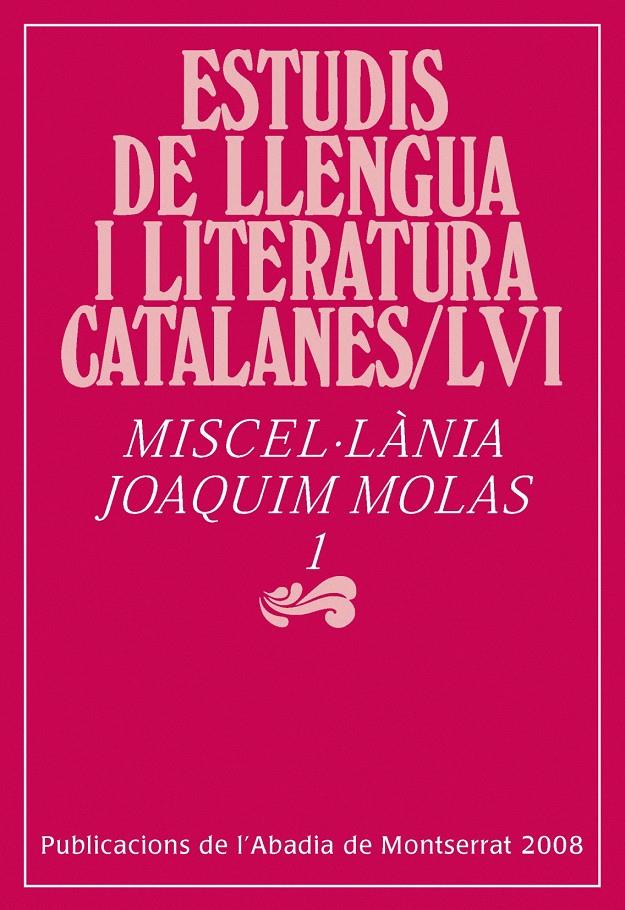 ESTUDIS DE LLENGUA I LITERATURA CATALANES / LVI | 9788498830071TA