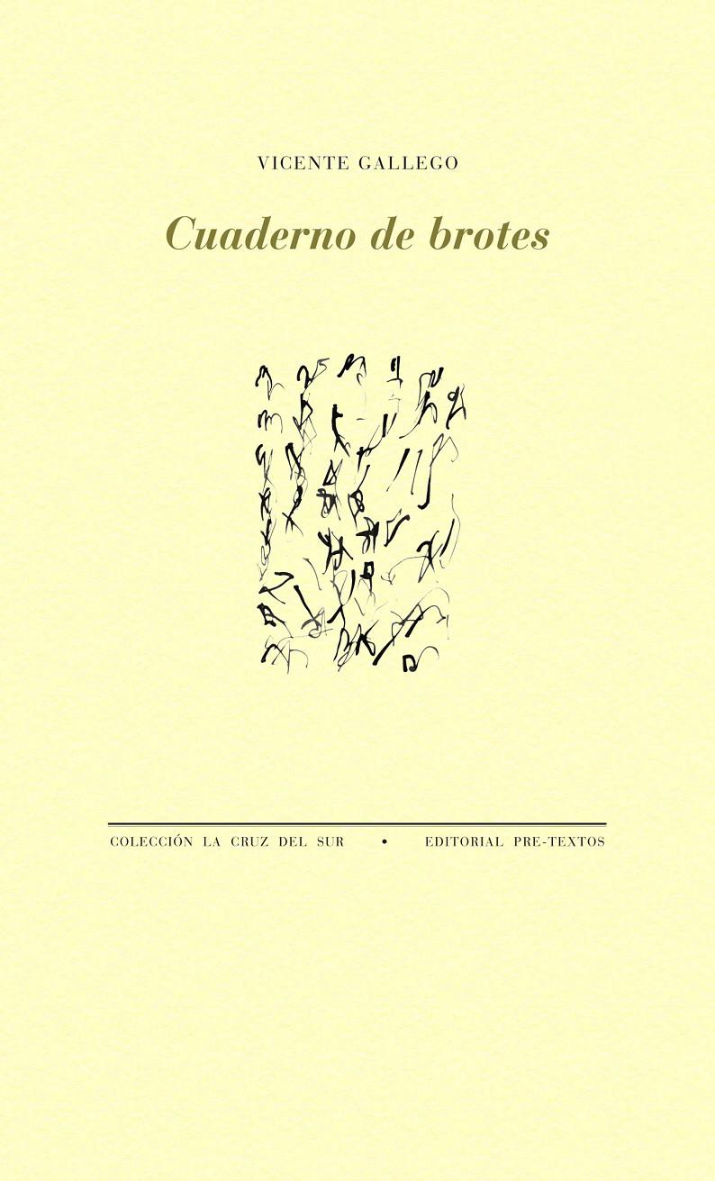 CUADERNO DE BROTES | 9788415894391 | GALLEGO, VICENTE