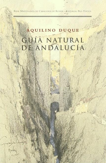 GUÍA NATURAL DE ANDALUCÍA | 9788481913712 | DUQUE, AQUILINO