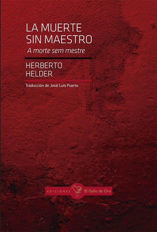 LA MUERTE SIN MAESTRO | 9788416575145 | HELDER, HERBERTO