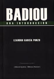 BADIOU UNA INTRODUCCION | 9789876310215 | GARCÍA PONZO, LEANDRO