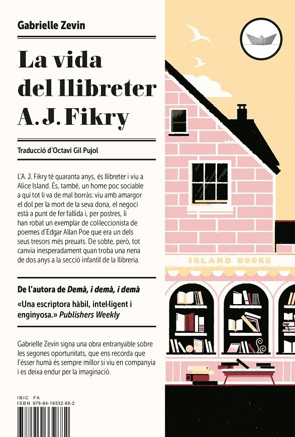 LA VIDA DEL LLIBRETER A.J. FIKRY | 9788419332882 | ZEVIN, GABRIELLE