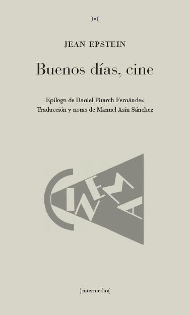 BUENOS DÍAS, CINE | 9788460663935 | EPSTEIN, JEAN