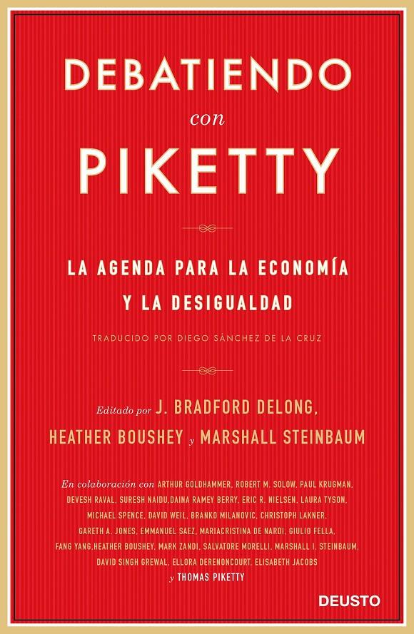 DEBATIENDO CON PIKETTY | 9788423427444 | BOUSHEY, HEATHER / DELONG, J. BRADFORD / STEINBAUM, MARSHALL