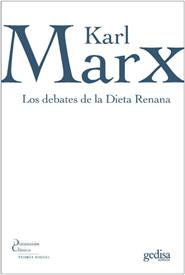 LOS DEBATES DE LA DIETA RENANA | 9788474329773 | MARX, KARL