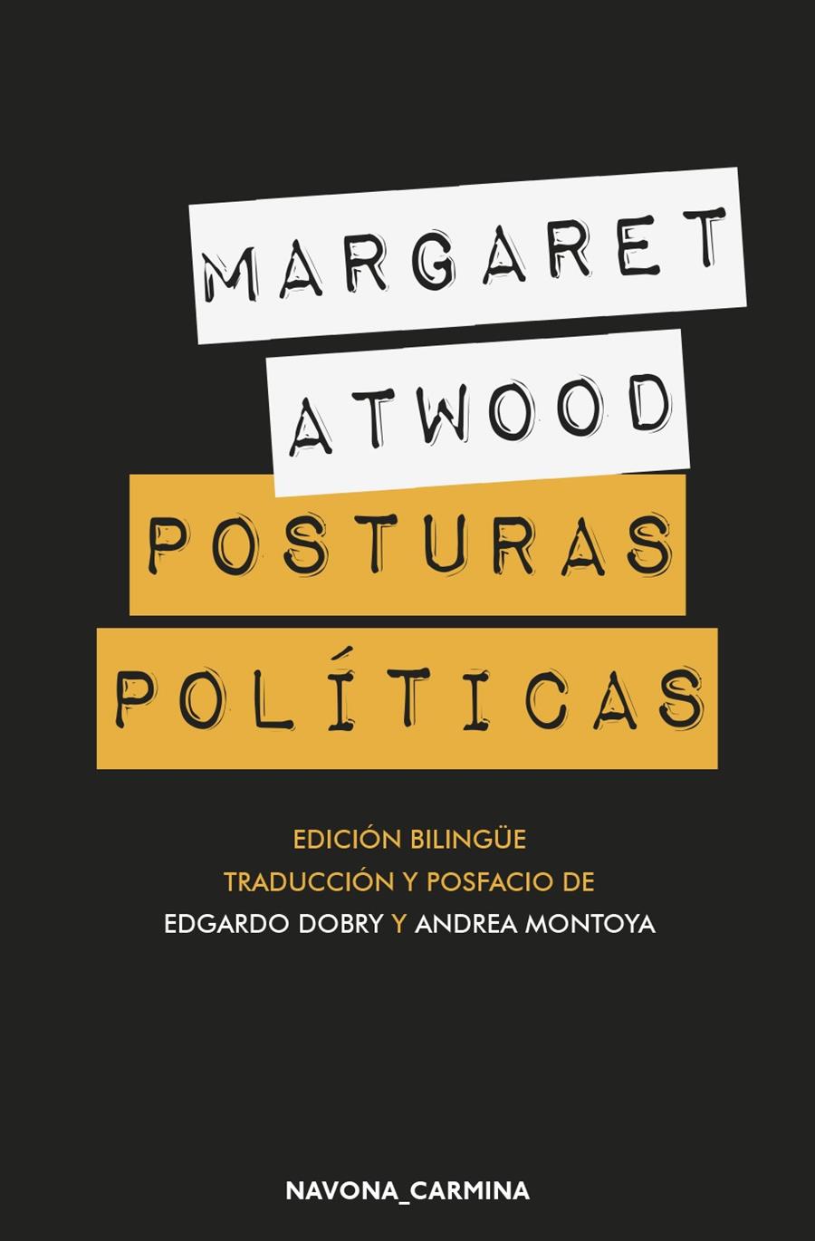 POSTURAS POLÍTICAS | 9788417978136 | ATWOOD, MARGARET 