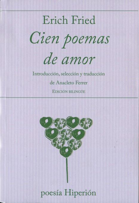 CIEN POEMAS DE AMOR | 9788490020760 | FRIED, ERICH