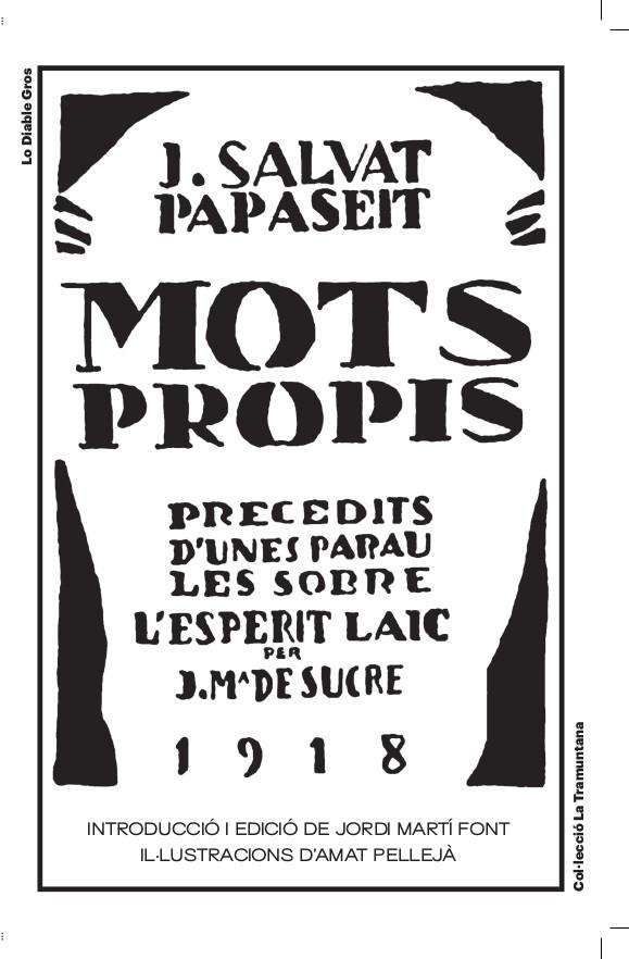 MOTS PROPIS | 9788412820409 | SALVAT PAPASSEIT, JOAN