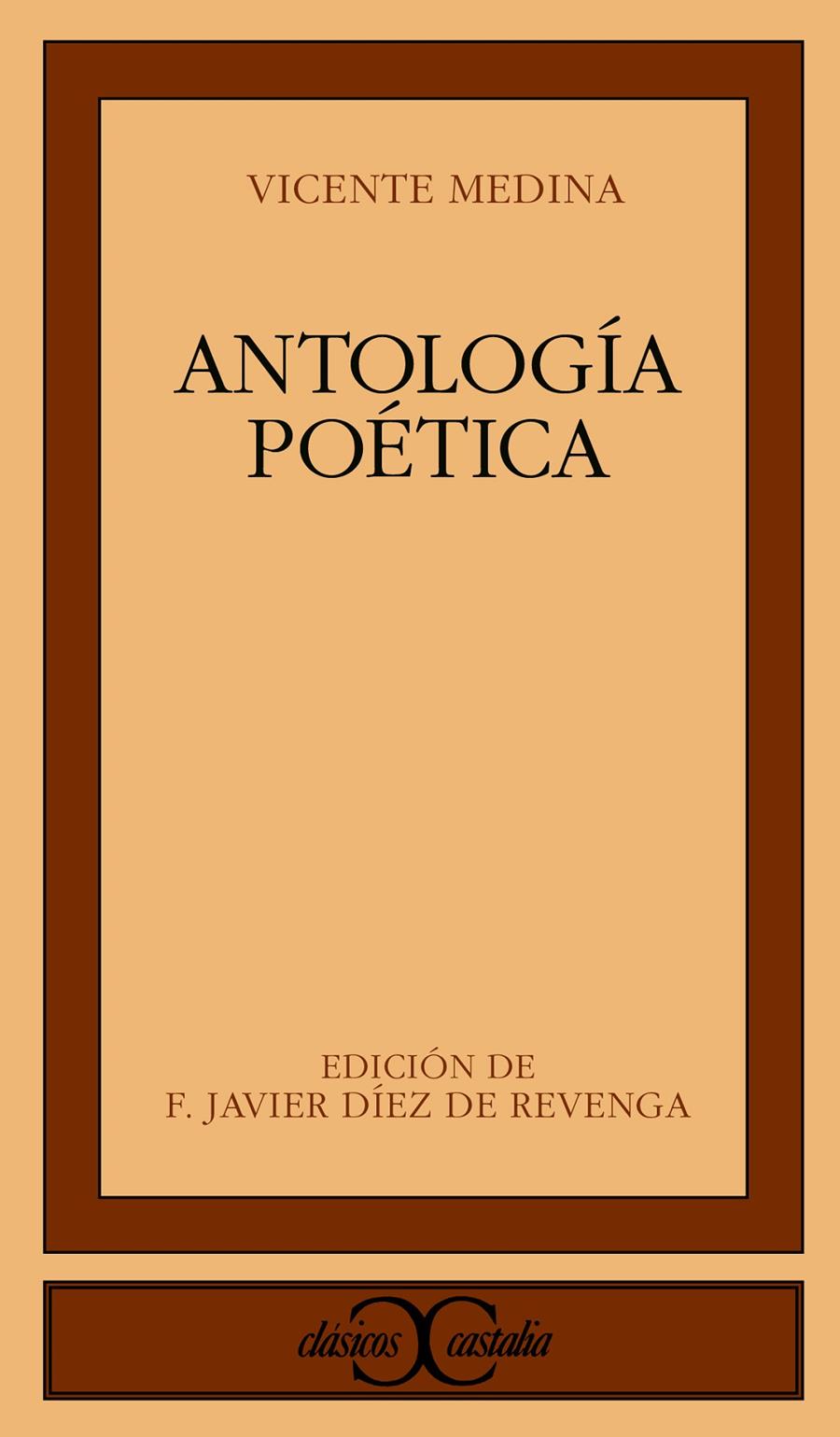 ANTOLOGÍA POÉTICA | 9788470398087 | MEDINA, VICENTE