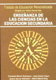 ENSEÑANZA DE LAS CIENCIAS EN LA EDUCACION SECUNDARIA | 9788432128332 | GARCIA HOZ, VICTOR