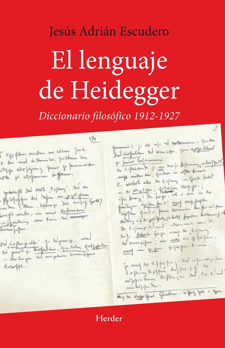 LENGUAJE DE HEIDEGGER, EL | 9788425426308 | ESCUDERO, JESÚS ADRIÁN