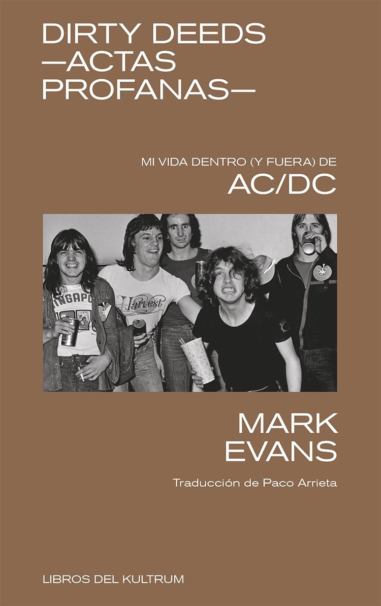 DIRTY DEEDS -ACTAS PROFANAS- | 9788418404504 | EVANS, MARK