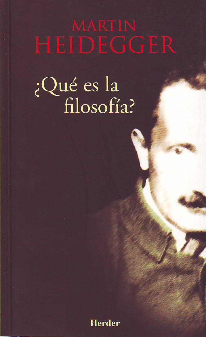 QUÉ ES LA FILOSOFÍA? | 9788425423123 | HEIDEGGER, MARTIN