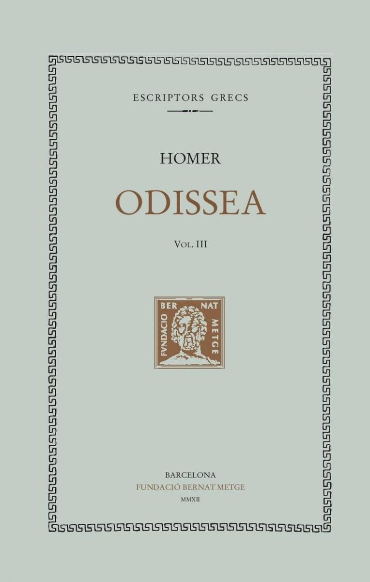 ODISSEA, VOL. III (CANTS XIII-XVIII) | 9788498592115 | HOMER