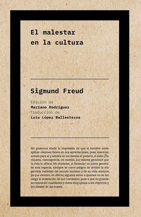 EL MALESTAR EN LA CULTURA (NE) | 9788418236150 | FREUD, SIGMUND