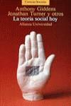 LA TEORÍA SOCIAL, HOY | 9788420626352TA | GIDDENS, ANTHONY / TURNER Y OTROS